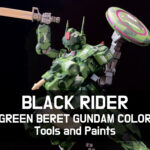 グリーンベレーガンダム風カラーの全塗装で制作したHGブラックライダーのアイキャッチ6